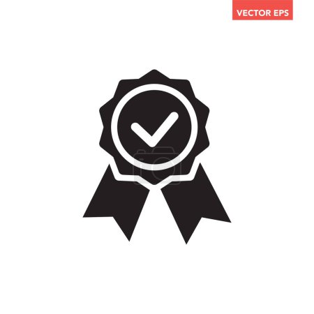 Ilustración de Marca de verificación icono. ilustración vectorial - Imagen libre de derechos