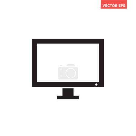 Ilustración de Ilustración del icono del vector informático - Imagen libre de derechos