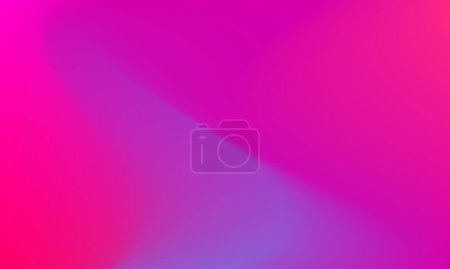 Illustration for Simple gradient mesh on pink and blue colors blend. Abstract background vector illustration design template. Suitable for banner, wallpaper, digital, web design - Royalty Free Image