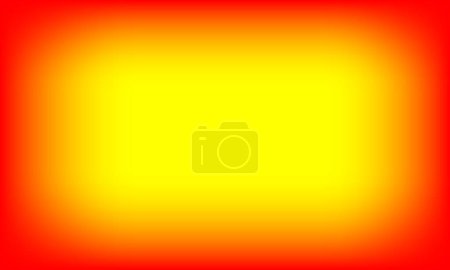Fondo de degradado térmico rojo brillante y amarillo. Plantilla de ilustración de diseño de mapa de calor abstracto para decoración, telón de fondo, gráfico, superficie, web, póster
