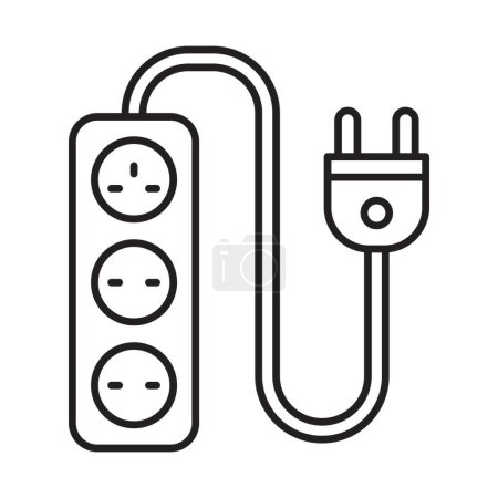 Extension line icon design