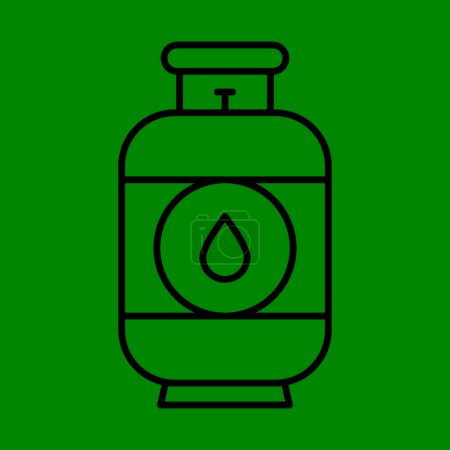 Icon Design der Gasflaschenlinie