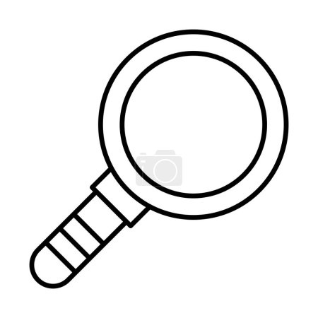 Search Line Icon Design 