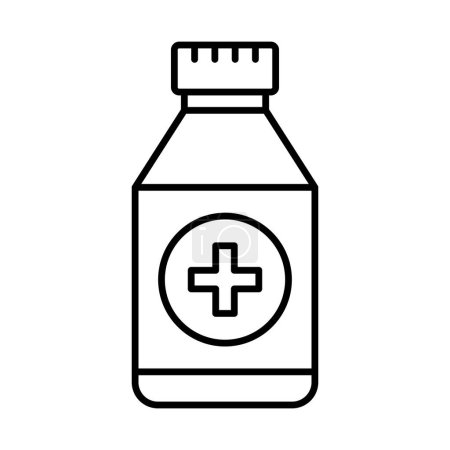 Ilustración de Syrup Line Diseño de iconos - Imagen libre de derechos
