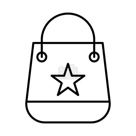 Bag Line Icon Design