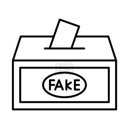 Fake-Line-Icon-Design