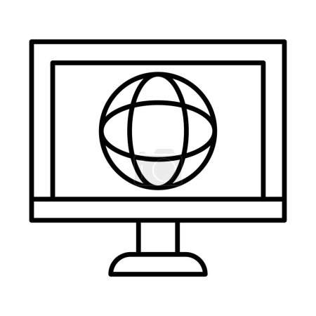 Website Line Icon Design