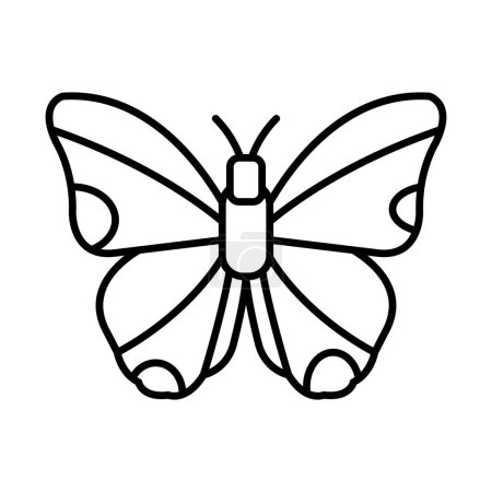 Butterfly Line Icône design