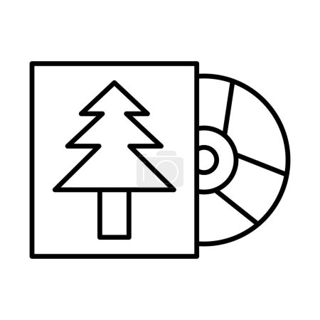 Weihnachtslieder Line Icon Design