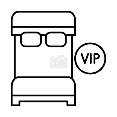 Téléchargez les illustrations : Luxury Vector Line Icon Design - en licence libre de droit