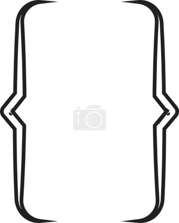 Bracket vector isolated on transparent background. Curly braces line icon for graphic design. Black brackets symbolic premium quality elements for websites, web, mobile app, info graphics.
