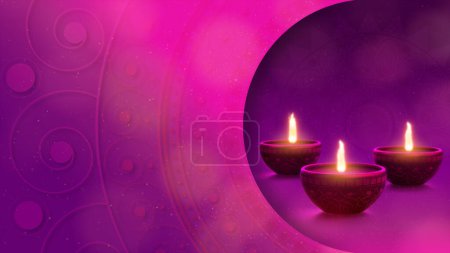 Téléchargez les photos : Diwali, Deepavali ou Dipawali les fêtes populaires hindoues de lumières, symbolise la "victoire spirituelle de la lumière sur les ténèbres, le bien sur le mal, et la connaissance sur l'ignorance - en image libre de droit