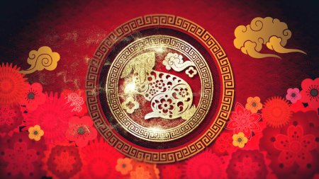 Photo for Chinese New Year background - Royalty Free Image
