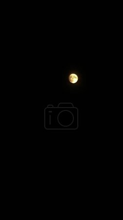 Foto de La lune du soir - Imagen libre de derechos