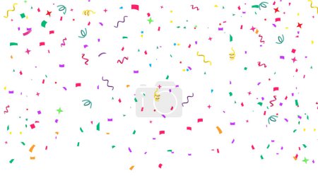 Illustration for Party celebration confetti confetti - Royalty Free Image