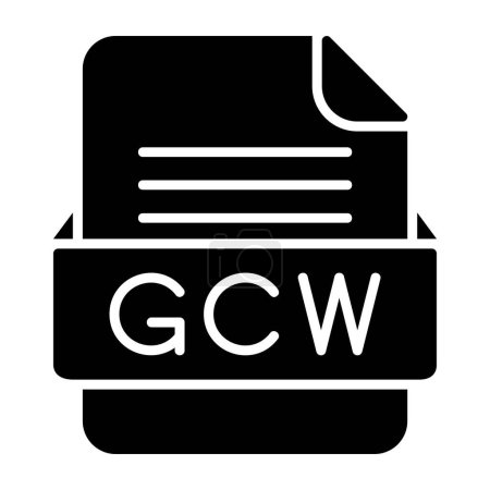 Téléchargez les illustrations : Format de fichier GCW Icône plate - en licence libre de droit
