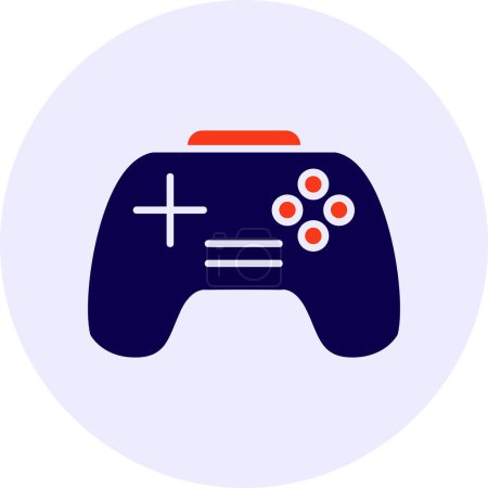 Illustration for Gamepad Vector Icon Design - Royalty Free Image
