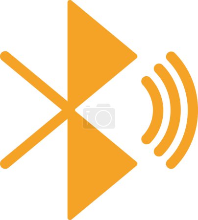Illustration for Sound. web icon simple illustration. sound icon - Royalty Free Image