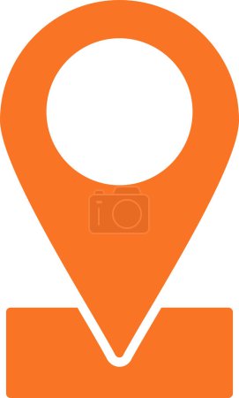 Ilustración de Mapa puntero icono vector plano - Imagen libre de derechos