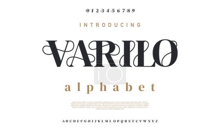 Ilustración de Letra del alfabeto o diseño - Imagen libre de derechos