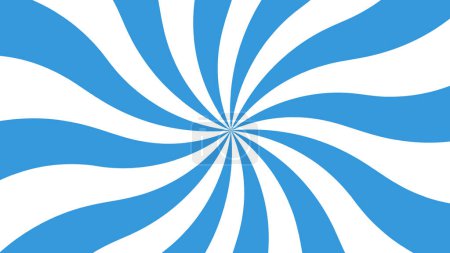 Foto de Fondo de remolino de rayas espirales retorcidas azules y negras - Imagen libre de derechos
