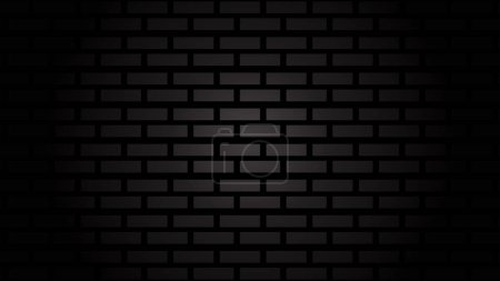 Foto de Fondo de pared de ladrillo negro - Imagen libre de derechos