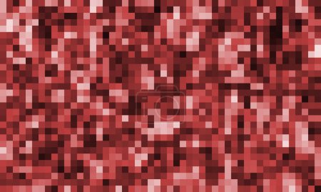 Téléchargez les photos : Toile numérique Pixelated rouge fond vibrant - en image libre de droit