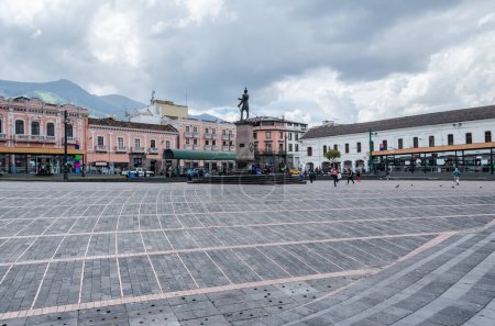 Photo for Square of the city center of quito - Royalty Free Image