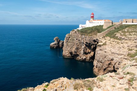 cape San vicente lighthouse, algarve, portugal