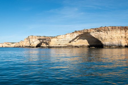 Algarve cliffs in the south of portugal