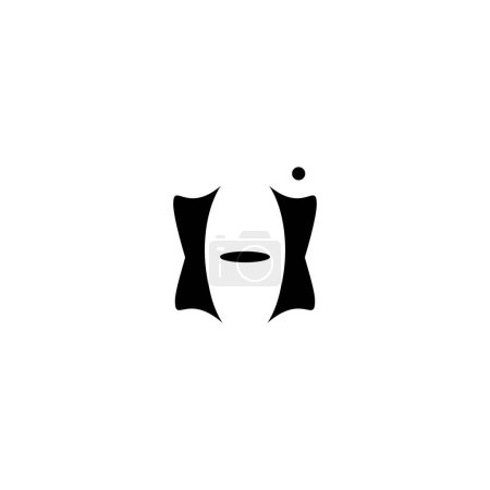Illustration for Modern Letter H logo vector design template - Royalty Free Image