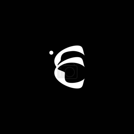 Illustration for Modern Letter E logo vector design template - Royalty Free Image