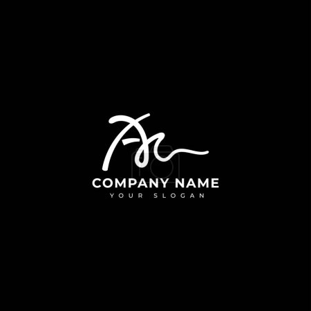 Ilustración de Ac Firma inicial logotipo vector desig - Imagen libre de derechos
