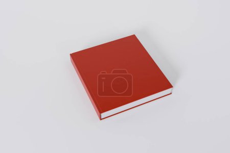 Foto de Cerrar cuaderno sobre fondo gris - Imagen libre de derechos