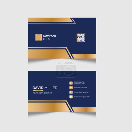 Illustration for Creative Business Card Design - Royalty Free Image