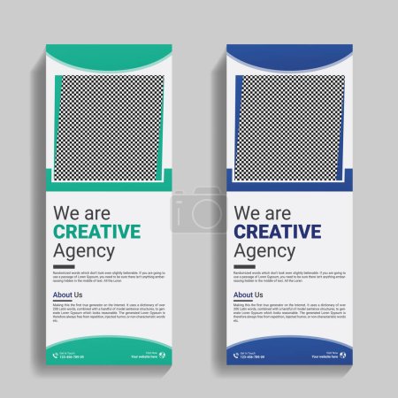Corporate Rollup/x-banner design template