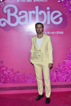 Photo for July 6, 2023, Mexico City, Mexico: Actor Ryan Gosling attends the pink carpet for Barbie  at Toreo Parque Central. on July 6, 2023 in Mexico City, Mexico. (Photo by Carlos Tischler/ Eyepix Group) - Royalty Free Image