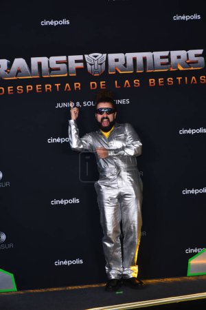 Photo for May 30, 2023, Mexico City, Mexico: Javier Ibarreche attends the red carpet of the Transformers: Rise of the Beasts  Film Premiere at Cinepolis Perisur, on May 30, 2023 in Mexico City, Mexico. (Photo by Carlos Tischler/ Eyepix Group) - Royalty Free Image