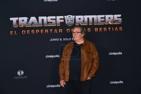 Photo for May 30, 2023, Mexico City, Mexico: Producer Lorenzo di Bonaventura attends the red carpet of the Transformers: Rise of the Beasts  Film Premiere at Cinepolis Perisur, on May 30, 2023 in Mexico City, Mexico. (Photo by Carlos Tischler/ Eyepix Group) - Royalty Free Image