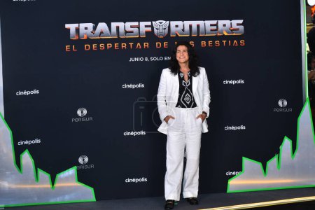Photo for May 30, 2023, Mexico City, Mexico: Actor Cristo Fernandez attends the red carpet of the Transformers: Rise of the Beasts  Film Premiere at Cinepolis Perisur, on May 30, 2023 in Mexico City, Mexico. (Photo by Carlos Tischler/ Eyepix Group) - Royalty Free Image