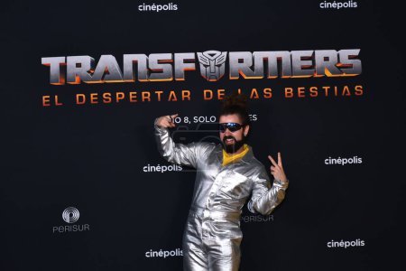 Photo for May 30, 2023, Mexico City, Mexico: Javier Ibarreche attends the red carpet of the Transformers: Rise of the Beasts  Film Premiere at Cinepolis Perisur, on May 30, 2023 in Mexico City, Mexico. (Photo by Carlos Tischler/ Eyepix Group) - Royalty Free Image