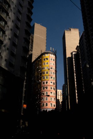 Photo for Building Modernization in Hong Kong - Royalty Free Image