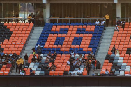 Téléchargez les photos : Vue générale des places assises dans les gradins du stade de baseball, Beto Avila - en image libre de droit