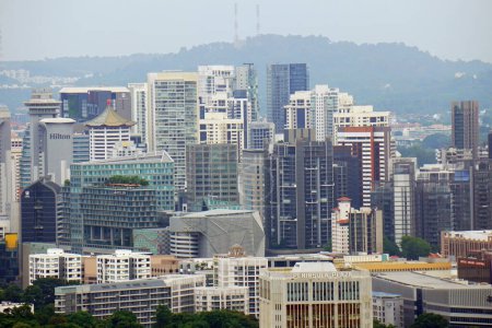Téléchargez les photos : Paysage urbain, Singapour, Asie du Sud-Est. Juin 2023 - en image libre de droit