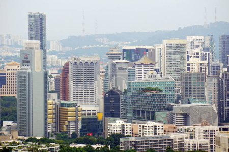 Téléchargez les photos : Paysage urbain, Singapour, Asie du Sud-Est. Juin 2023 - en image libre de droit
