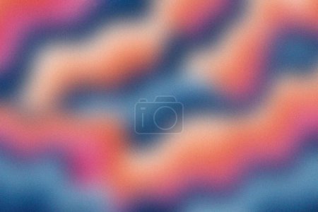 Blur background gradient with noise grain effect