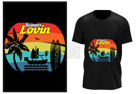 T-Shirt-Entwürfe für Sommerlager