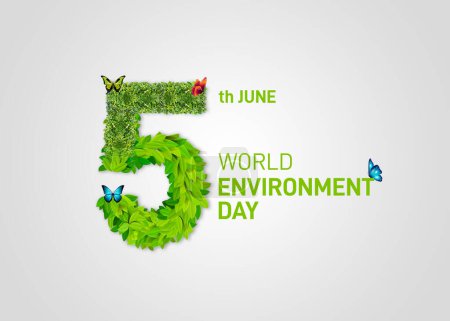World Environment Day. 5th June. World environment day 2024 creative banner, poster, social media post, template, background, backdrop etc.