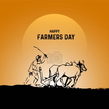 Téléchargez les photos : Journée des fermiers. Bonne journée des agriculteurs concept créatif. Journée mondiale des agriculteurs. - en image libre de droit