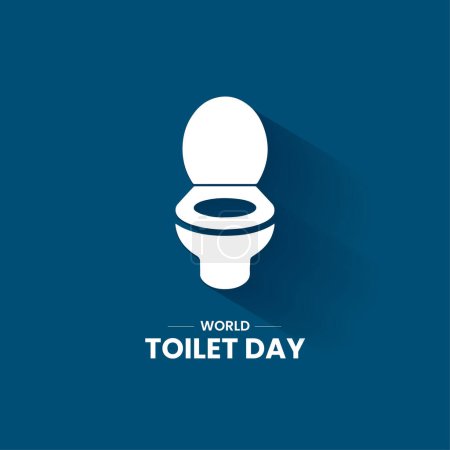 Téléchargez les photos : Journée mondiale des toilettes. Journée toilette concept créatif. - en image libre de droit